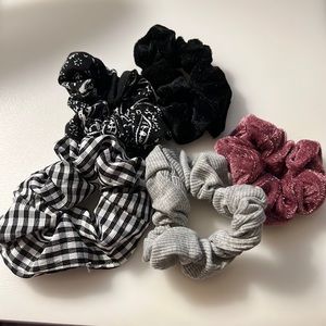 Set of 5 Scrunchies